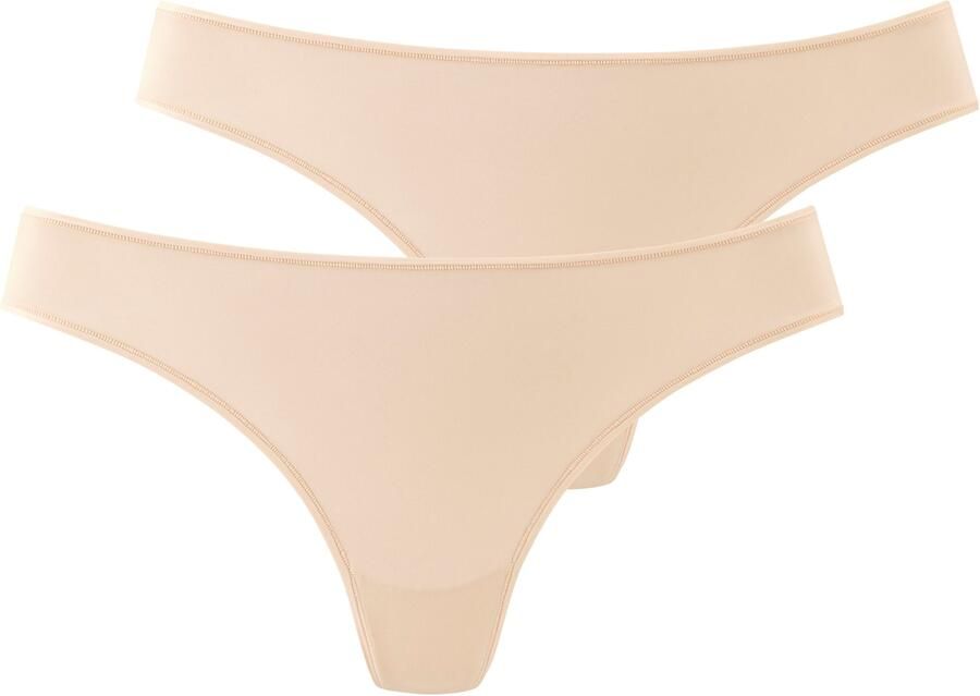 Lascana String van zachte en hoog elastische microvezel (Set van 2) - Foto 5