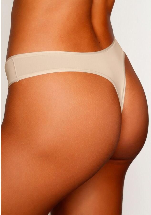 Lascana String van zachte en hoog elastische microvezel (Set van 2) - Foto 3