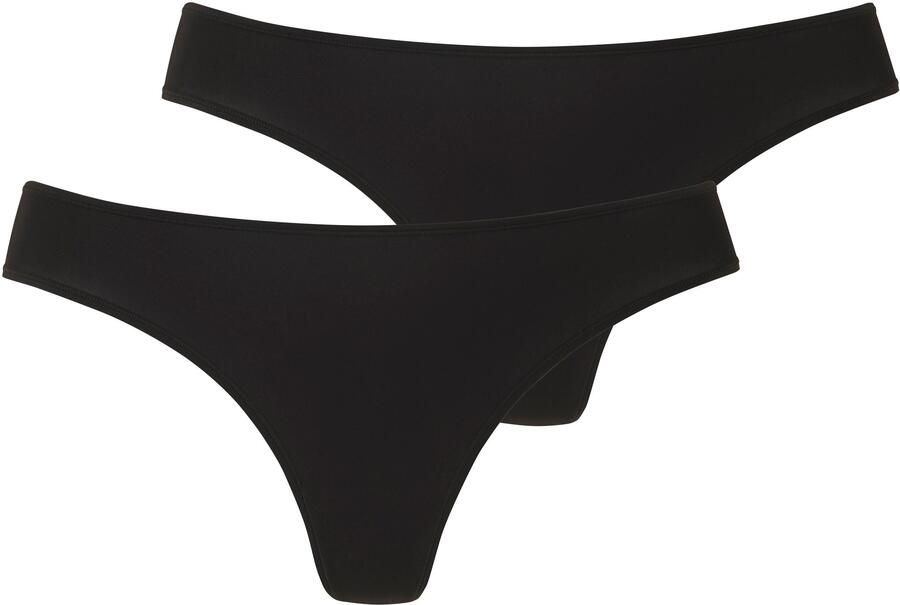 Lascana String van zachte en hoog elastische microvezel (Set van 2) - Foto 5