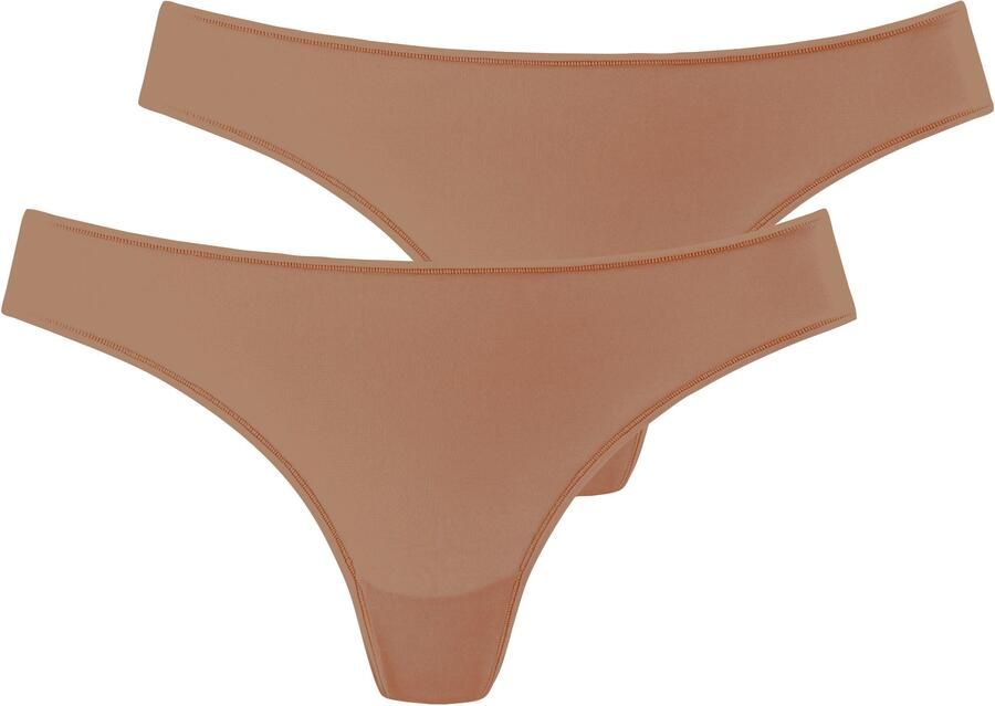 Lascana String van zachte en hoog elastische microvezel (Set van 2) - Foto 5