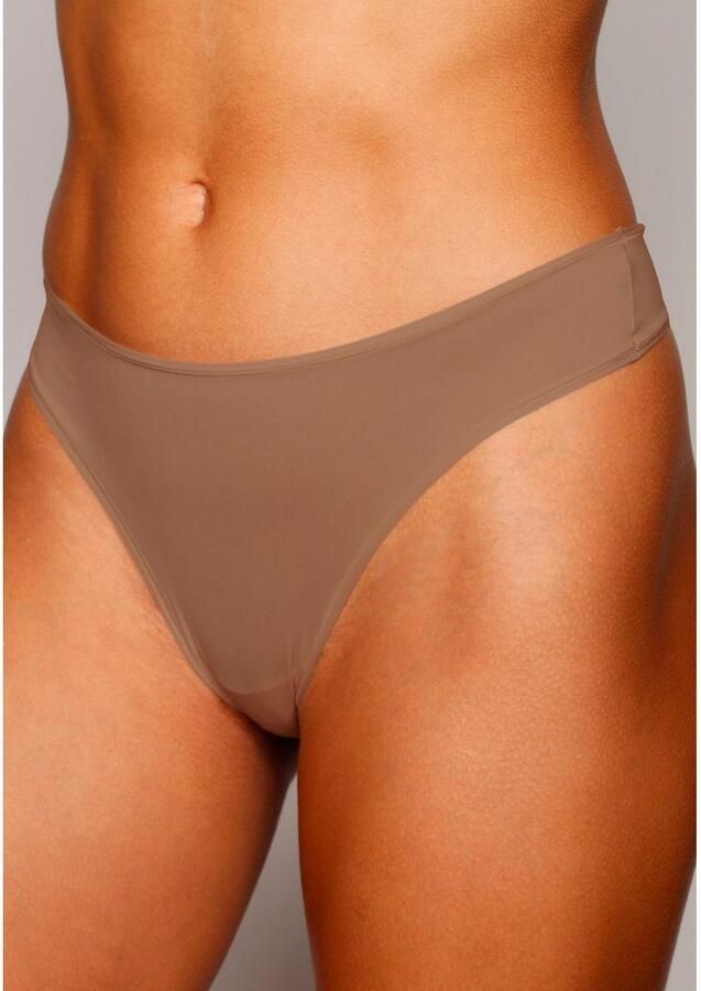 Lascana String van zachte en hoog elastische microvezel (Set van 2) - Foto 2