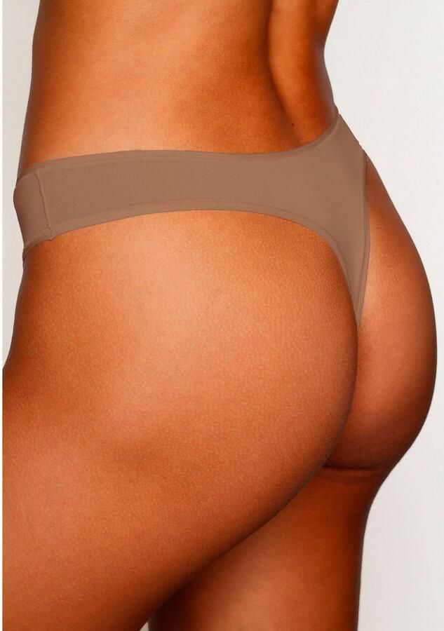 Lascana String van zachte en hoog elastische microvezel (Set van 2) - Foto 3