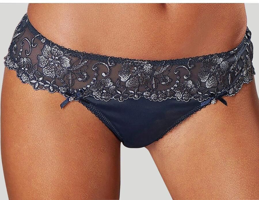 Lascana String Wanda Dessous met borduurkant in gebloemde look - Foto 5