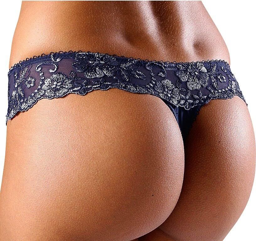 Lascana String Wanda Dessous met borduurkant in gebloemde look - Foto 2