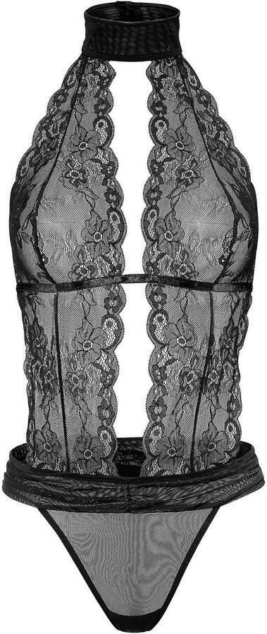 Lascana Stringbody van transparant kant sexy lingerie sexy ondergoed - Foto 3