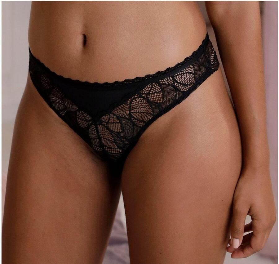 Lascana Stringpants ALICIA van stijlvol transparant kant - Foto 3