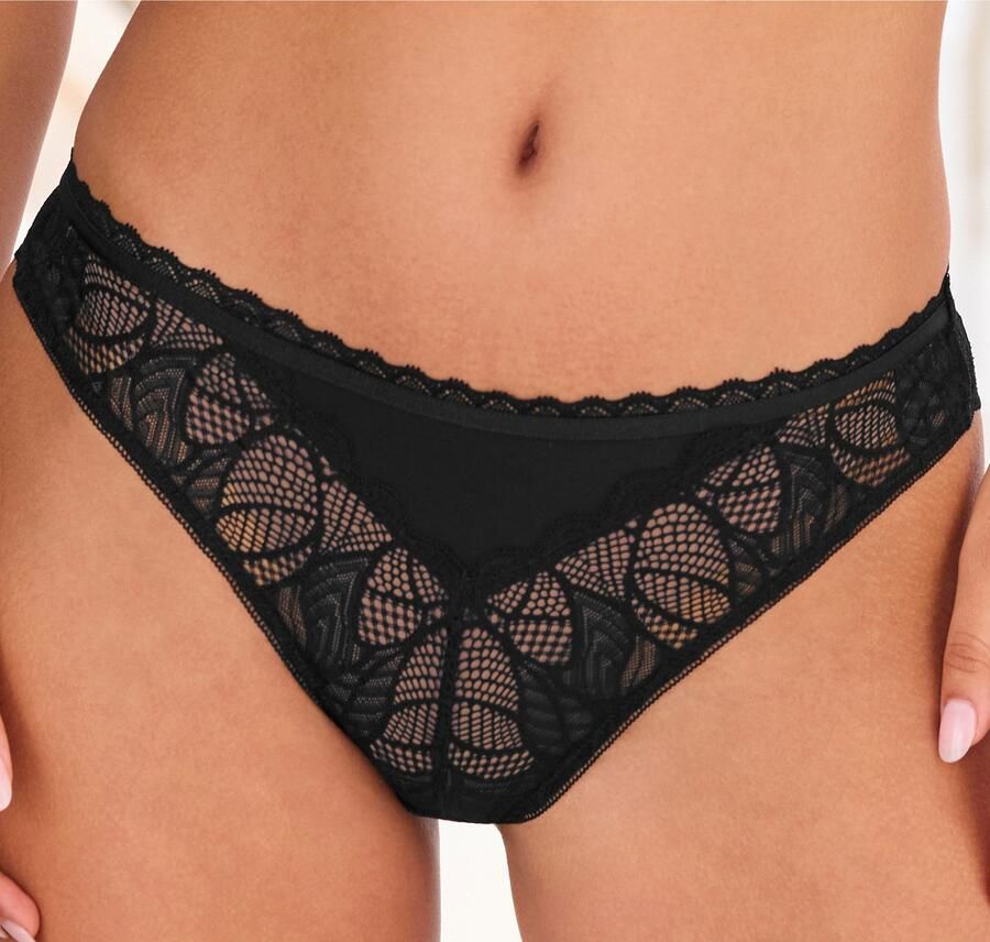 Lascana Stringpants ALICIA van stijlvol transparant kant - Foto 2