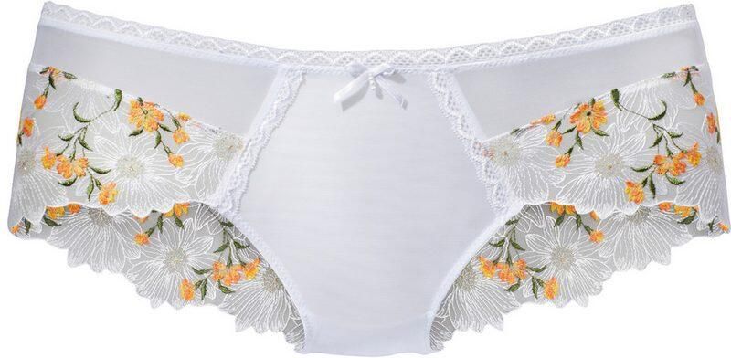 Lascana Stringpants van delicate bloemige borduurkant en zachte soft-mesh - Foto 4