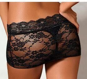 Lascana Stringrokje van iets transparante elastische kant - Foto 7