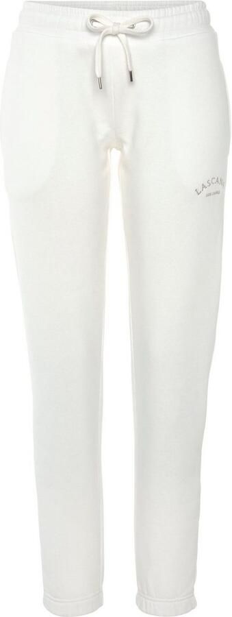 Lascana Sweatbroek Loungebroek Relaxbroek Loungebroek met zijzakken en logo-borduurwerk loungewear - Foto 6