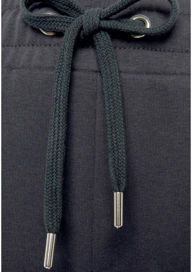 Lascana Sweatbroek Loungebroek Relaxbroek Loungebroek met zijzakken en logo-borduurwerk loungewear - Foto 2