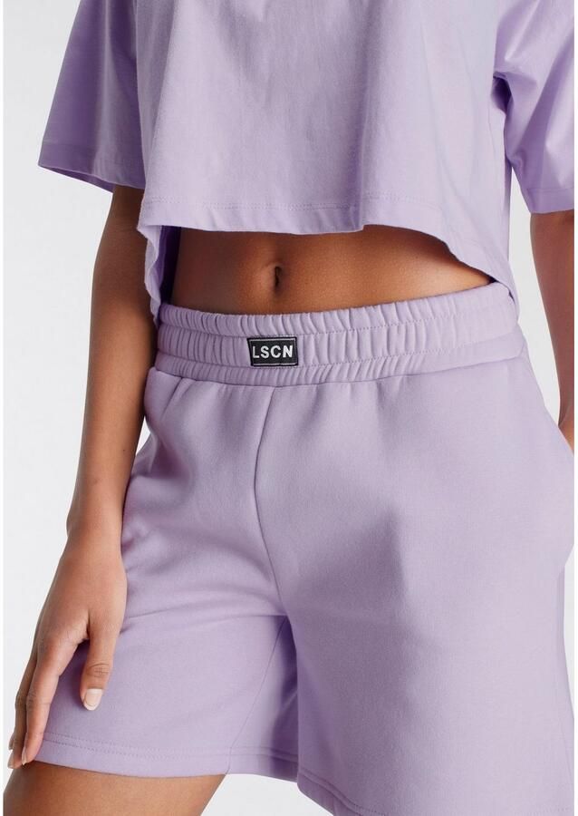 Lascana Sweatbroek met geribbelde tailleband loungewear loungepak - Foto 3