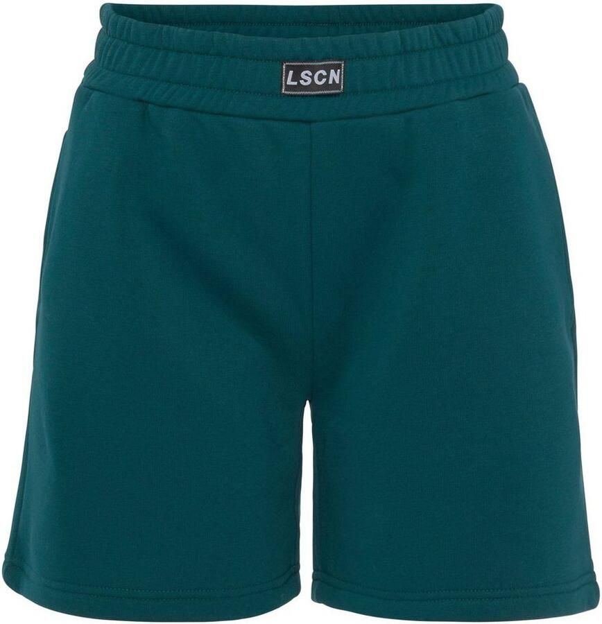 Lascana Sweatbroek met geribbelde tailleband loungewear loungepak