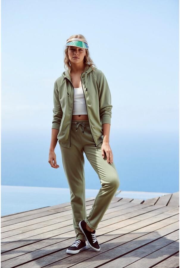 Lascana Sweatbroek met zij-ingreepzakken loungewear - Foto 3