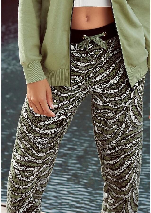 Lascana Sweatbroek met zij-ingreepzakken loungewear - Foto 2