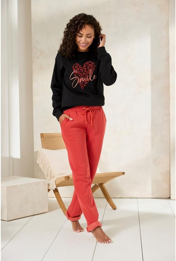 Lascana Sweatbroek Relax- loungebroek met zijzakken loungewear - Foto 4