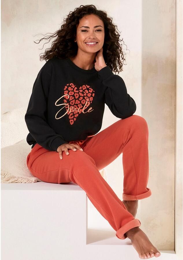 Lascana Sweatbroek Relax- loungebroek met zijzakken loungewear - Foto 3