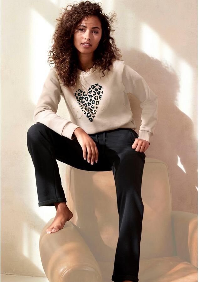 Lascana Sweatbroek Relax- loungebroek met zijzakken loungewear - Foto 2