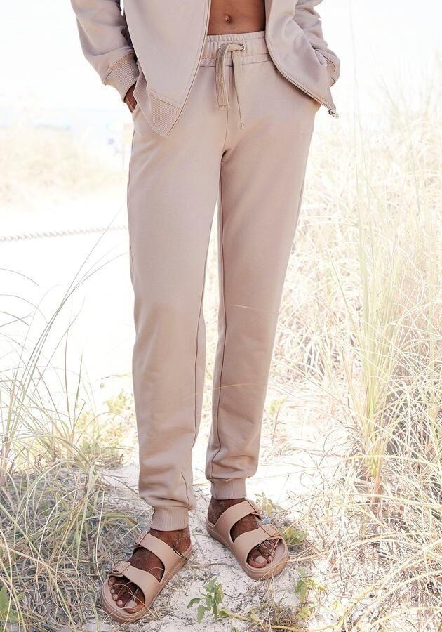 Lascana Sweatbroek Relaxbroek van biologische katoen loungewear - Foto 7