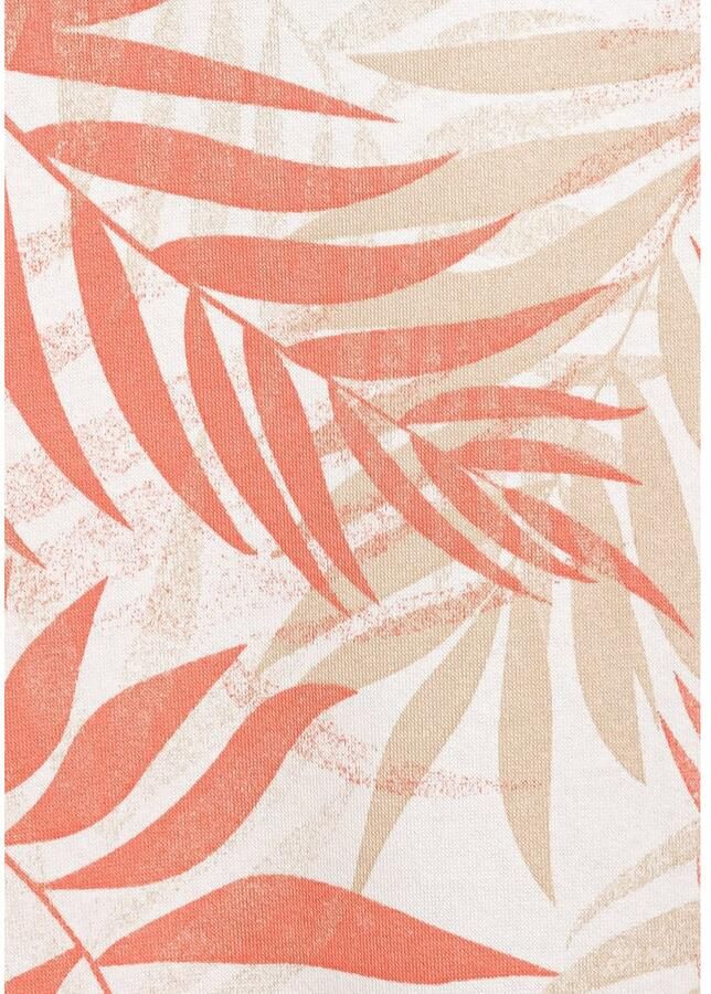 Lascana Sweater Loungeshirt Loungetop met allover-bladerenprint loungewear (1-delig) - Foto 5