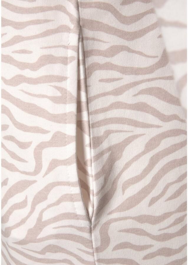 Lascana Sweatjurk Met een capuchon met capuchon en zij-ingangszakken loungewear - Foto 2