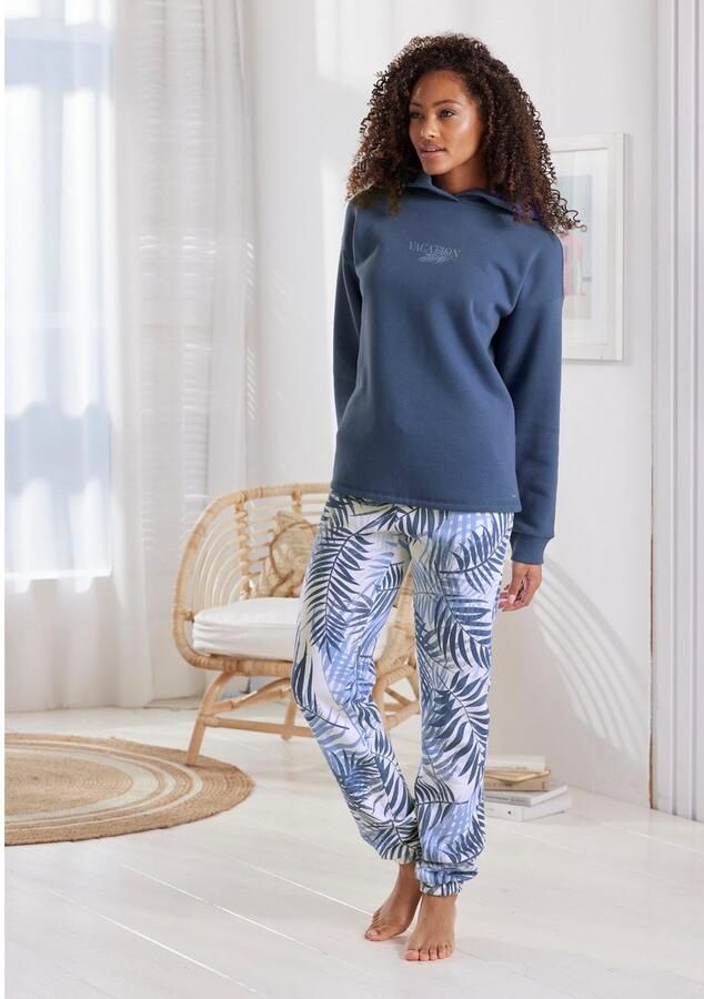 Lascana Sweatpants -Loungebroek met allover-print loungewear (1-delig) - Foto 3