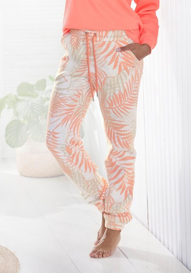 Lascana Sweatpants -Loungebroek met allover-print loungewear (1-delig) - Foto 8