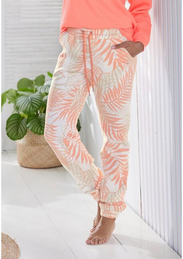 Lascana Sweatpants -Loungebroek met allover-print loungewear (1-delig) - Foto 3