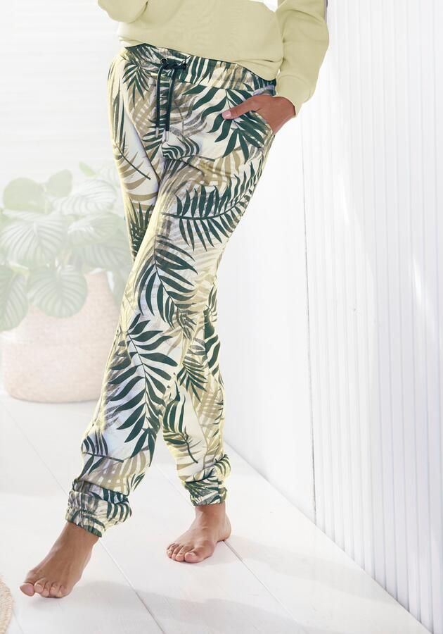 Lascana Sweatpants -Loungebroek met allover-print loungewear (1-delig) - Foto 7