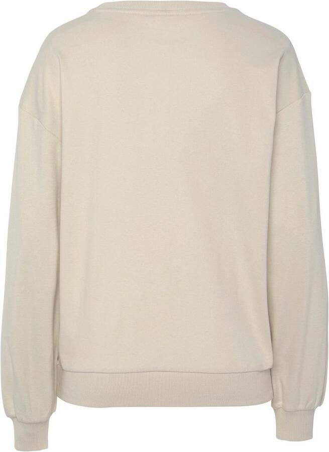 Lascana Sweatshirt Loungeshirt met print loungewear