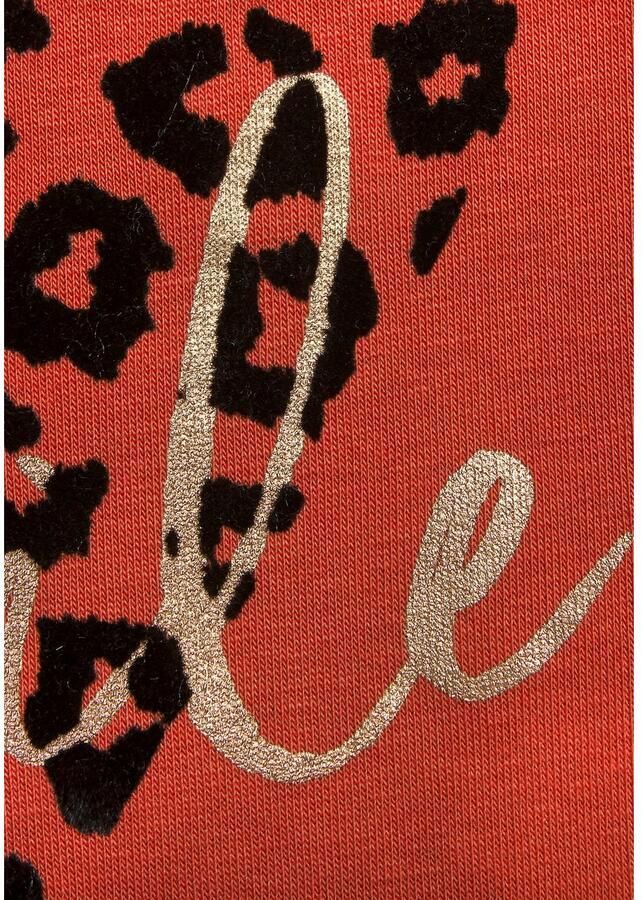 Lascana Sweatshirt met hart-leeuwprint loungewear - Foto 3