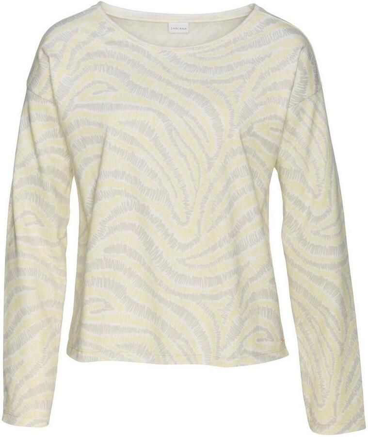 Lascana Sweatshirt met statement print loungewear - Foto 2