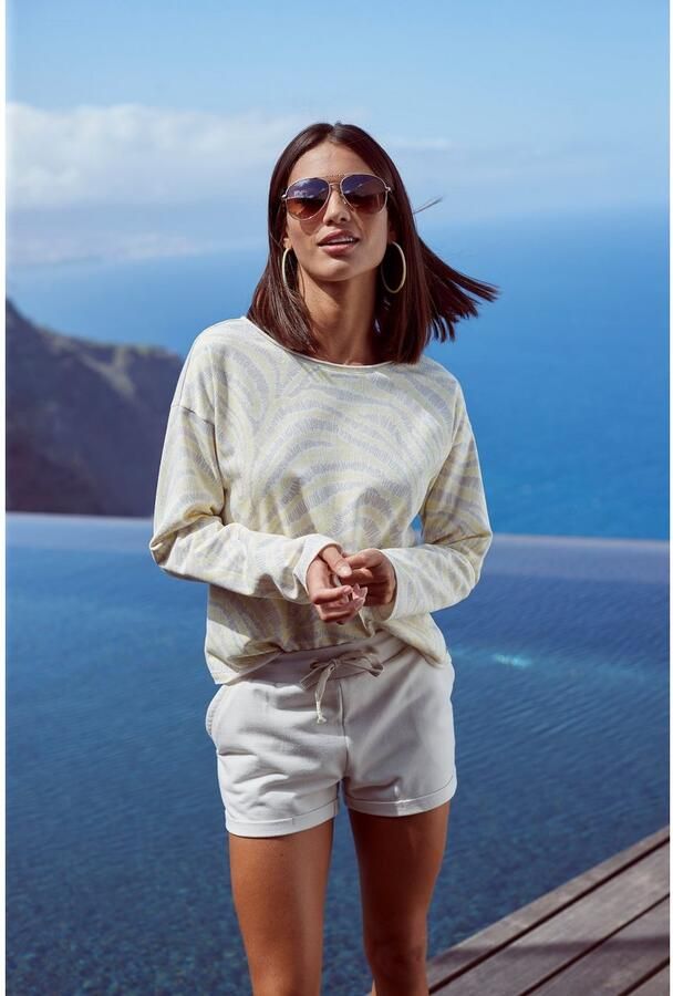 Lascana Sweatshirt met statement print loungewear - Foto 7