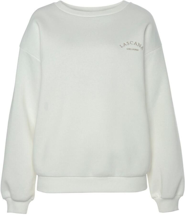 Lascana Sweatshirt -Pullover met wijde mouwen loungewear - Foto 2