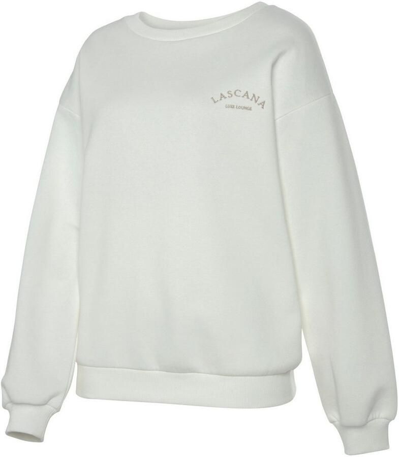 Lascana Sweatshirt -Pullover met wijde mouwen loungewear