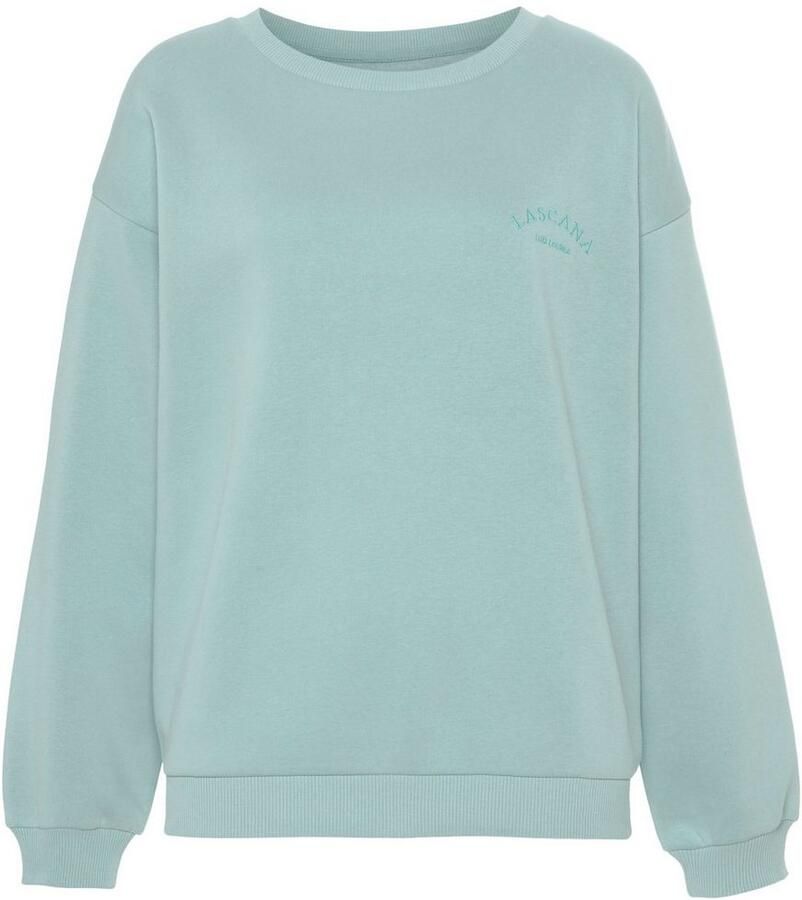 Lascana Sweatshirt -Pullover met wijde mouwen loungewear