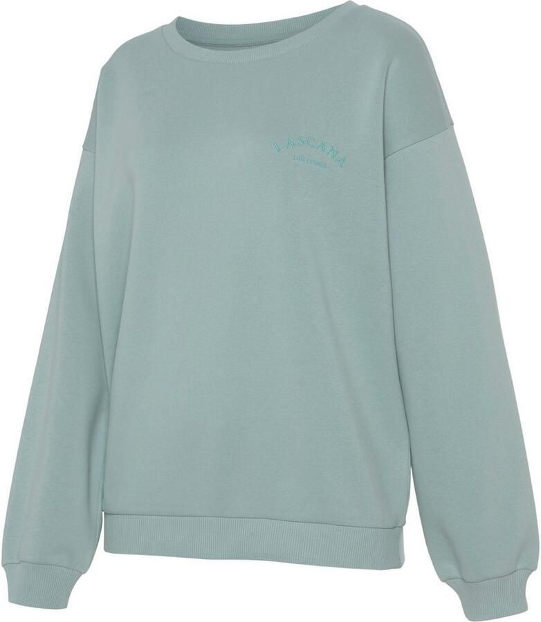 Lascana Sweatshirt -Pullover met wijde mouwen loungewear - Foto 2
