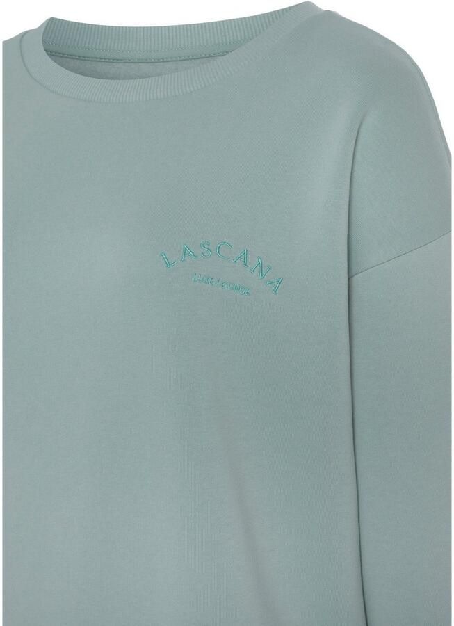 Lascana Sweatshirt -Pullover met wijde mouwen loungewear - Foto 3