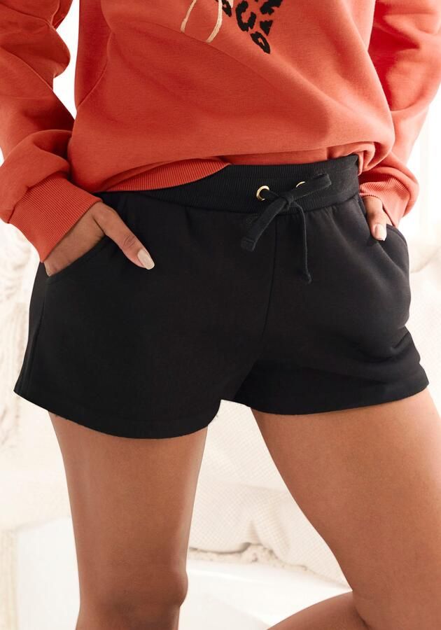 Lascana Sweatshort Lounge- relaxshorts met bindkoord loungewear - Foto 6