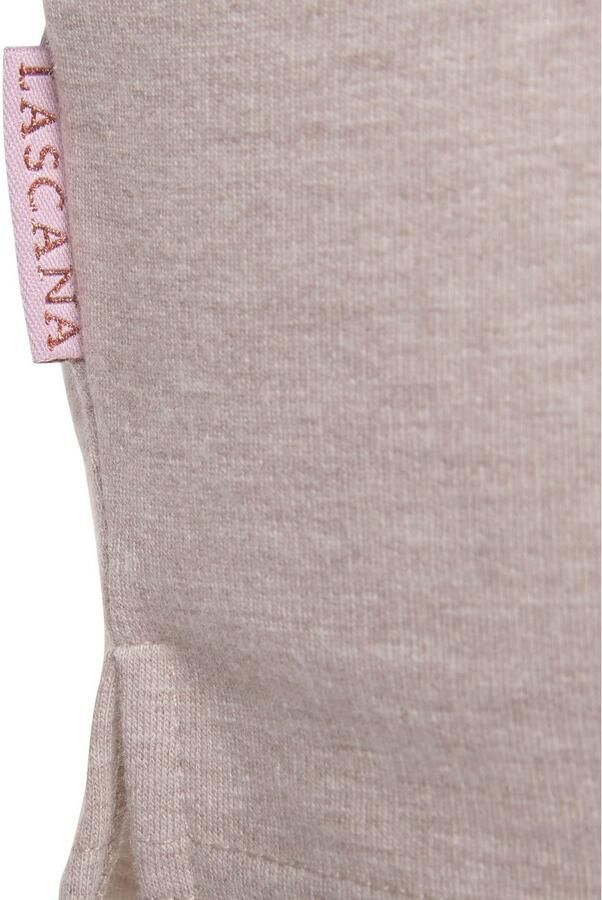 Lascana Sweatshort met logo-borduurwerk loungepak - Foto 5