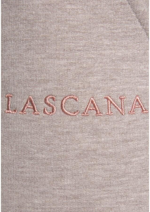 Lascana Sweatshort met logo-borduurwerk loungepak - Foto 4