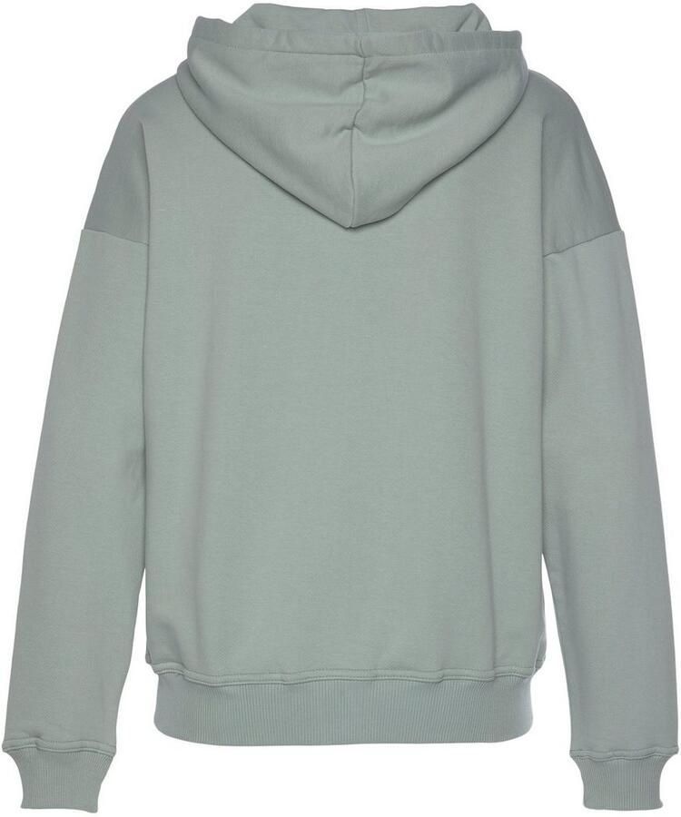 Lascana Sweatvest -lounge jas van biologische katoen loungewear