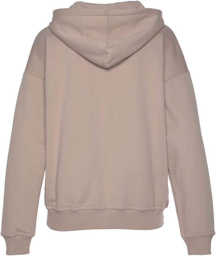 Lascana Sweatvest -lounge jas van biologische katoen loungewear