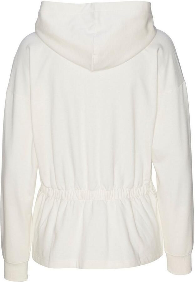 Lascana Sweatvest met koord in de taille loungewear - Foto 3