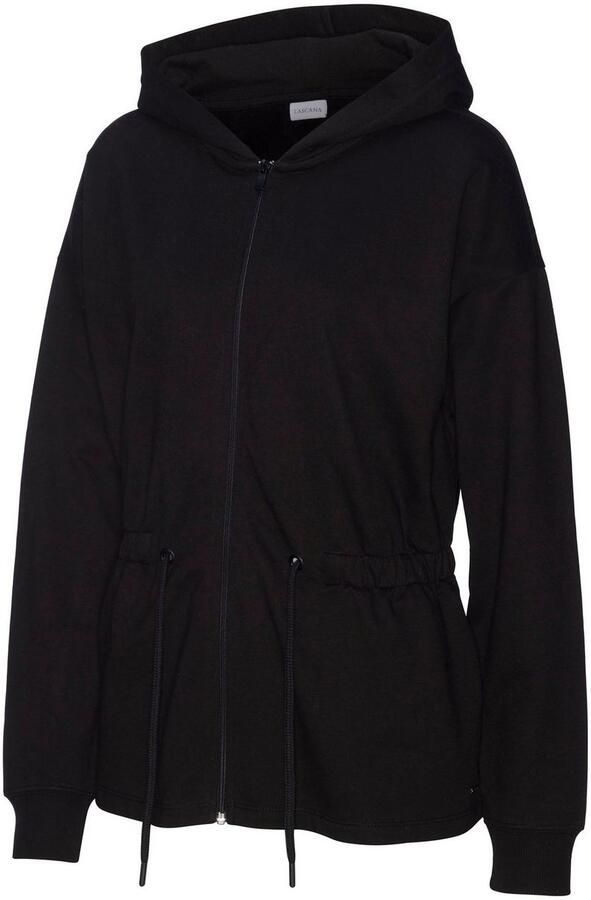 Lascana Sweatvest met koord in de taille loungewear - Foto 6