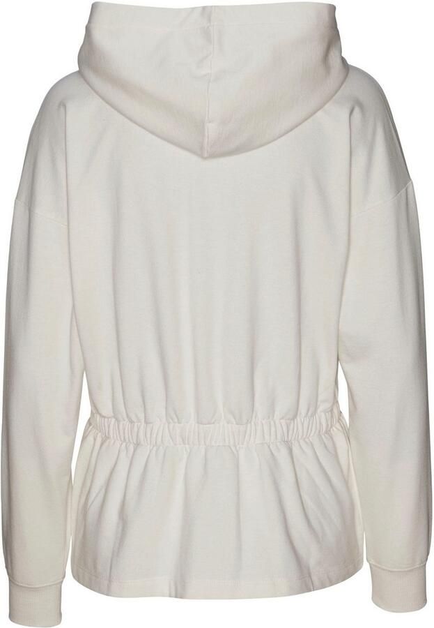 Lascana Sweatvest met koord in de taille loungewear