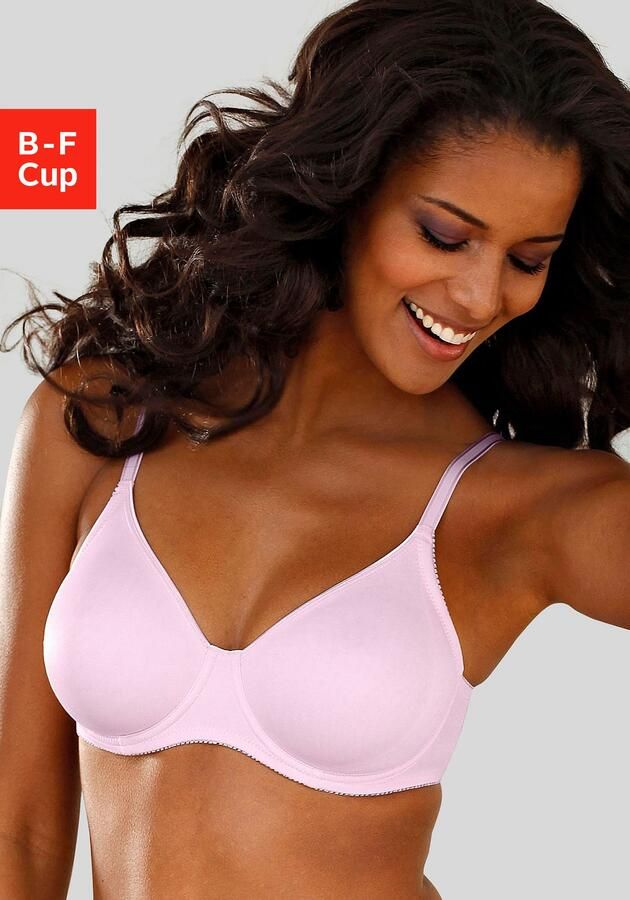 Lascana T-shirt-bh Perfect basic met beugel zonder cups basic dessous - Foto 5