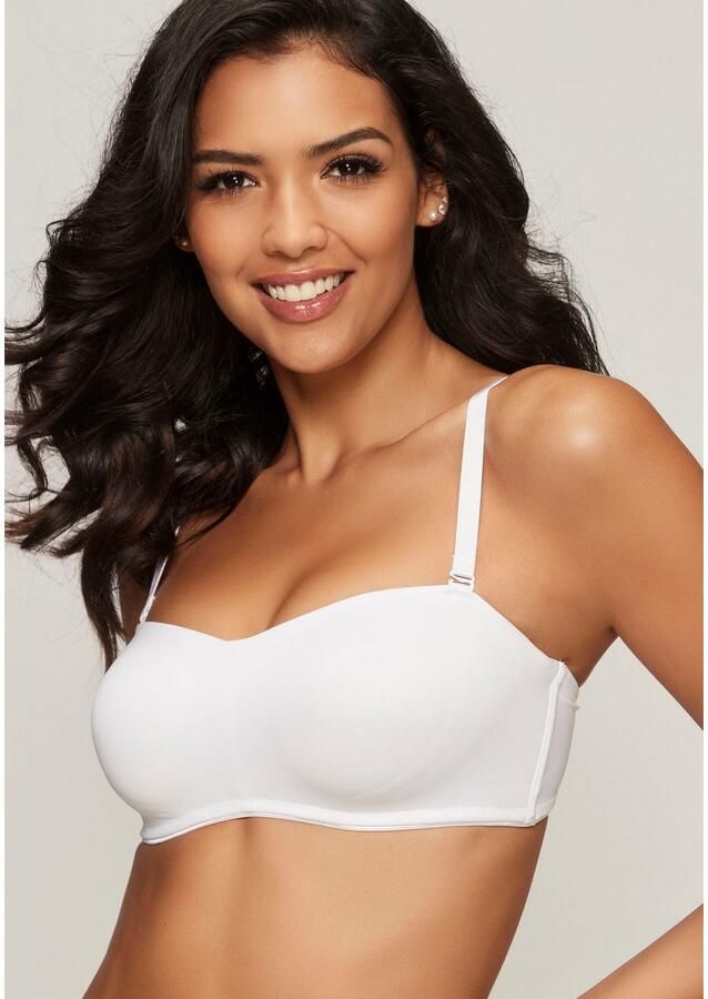 Lascana T-shirt-bh zonder schaal met afneembare bandjes basic lingerie - Foto 2