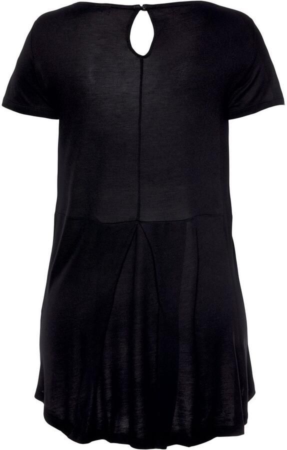 Lascana T-shirt met verlengd rugpand shirt met korte mouwen longshirt basic - Foto 3