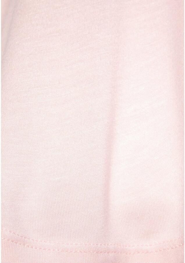 Lascana T-shirt met verlengd rugpand shirt met korte mouwen longshirt basic - Foto 4